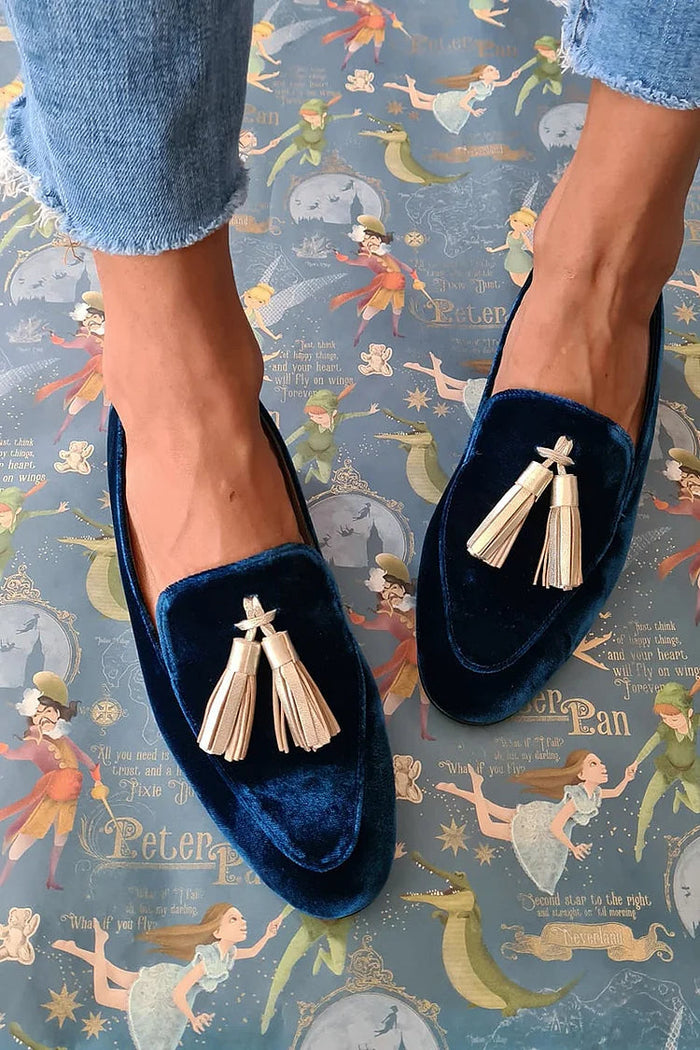 Damskie Mokasyny z Chwostami Bez Pięty Slip-On