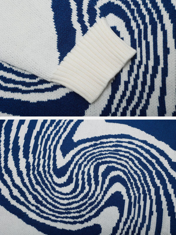 Damski Sweter Pulower z Dzianiny – Miękki, Oddychający, Wygodny, Stylowy, Casualowy, Codzienny Strój Dzianinowy