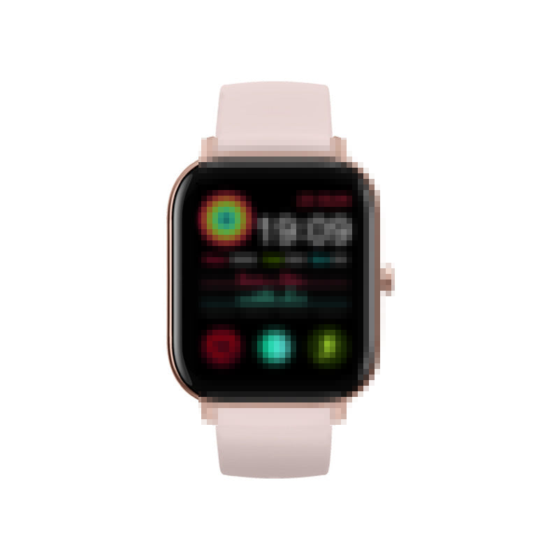 Męski zegarek smartwatch z Bluetooth do rozmów w prostokątnym kształcie z funkcją śledzenia aktywności