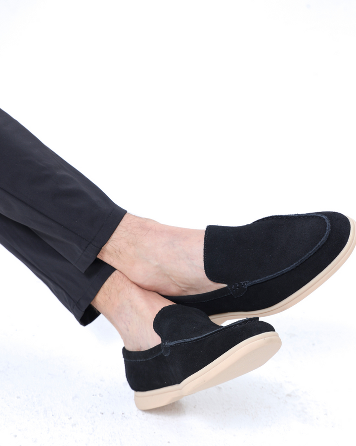 Męskie Premium Zamszowe Mokasyny Slip-On Smart Casual