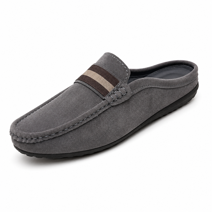 Męskie Mokasyny z Otwarty piętą, Wygodne, Codzienne Buty