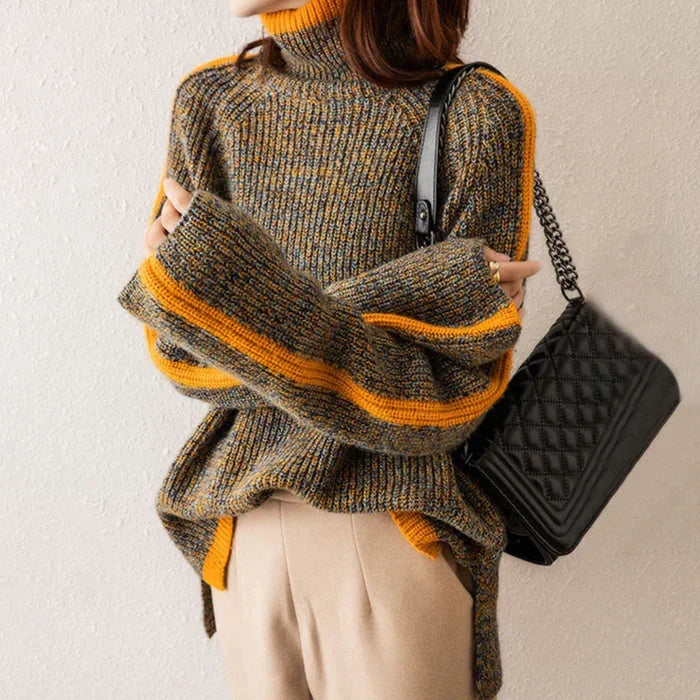 Elegancki Sweter Damski, Miękki i Ciepły, Idealny na Jesień i Zimę