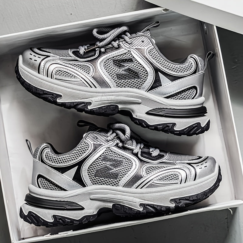Unisexowe casualowe sneakersy na sznurówki do chodzenia na świeżym powietrzu, wygodne buty w stylu ulicznym, uniwersalne niskie trampki na co dzień