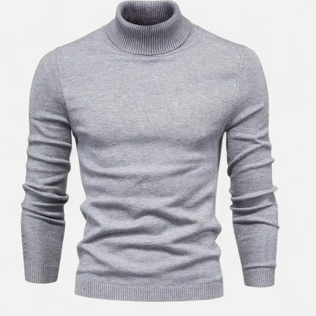 Valmonti | Męski sweter z wełny w stylu casual