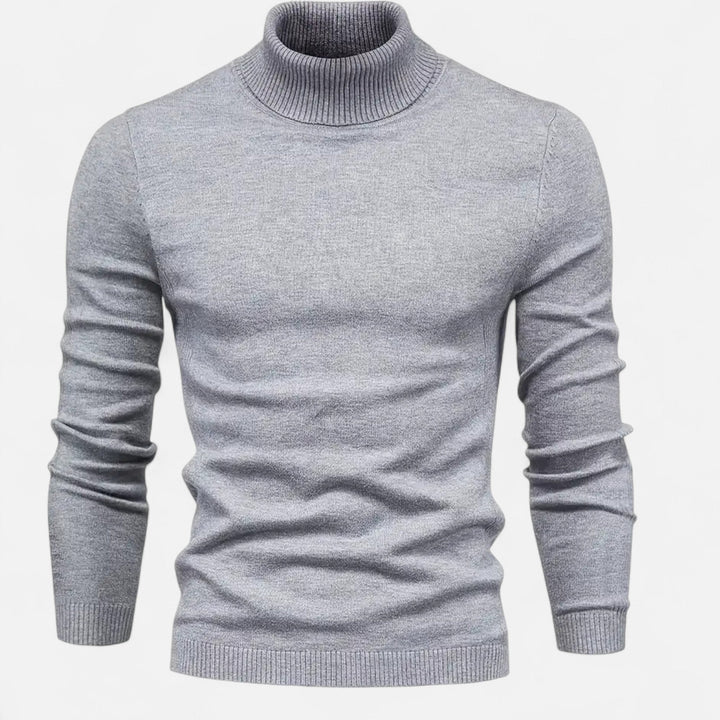 Valmonti | Męski sweter z wełny w stylu casual
