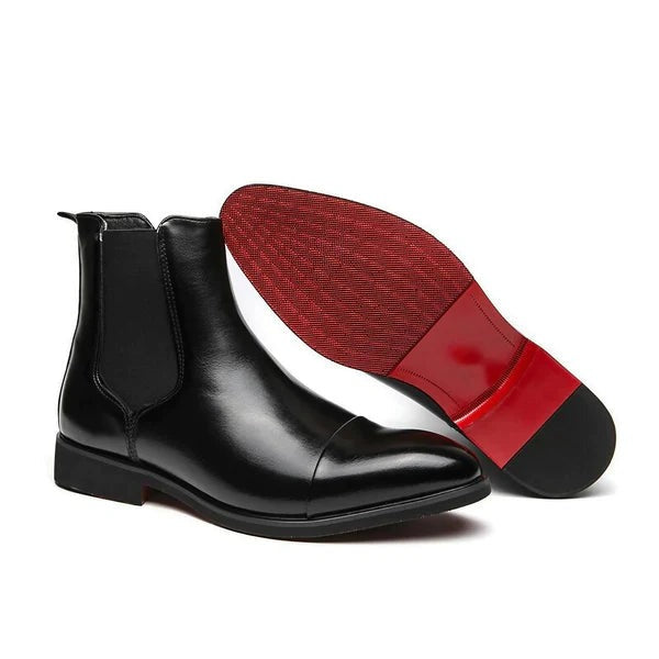 Męskie skórzane buty – Stylowe, trwałe, wygodne, codzienne obuwie