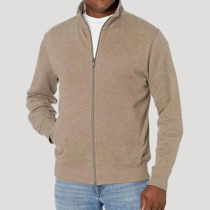 Męska lekka kurtka zapinana na zamek – Casualowa warstwa na wiosnę do codziennych podróży i noszenia na co dzień