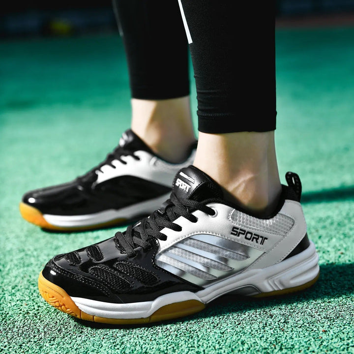 Męskie Trampki do Padel Tenisa – Oddychające, Wspierające, Lekkie, Trwałe Obuwie Sportowe na Kort