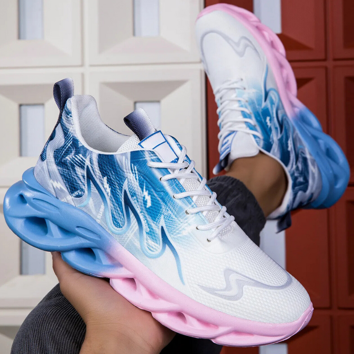 Męskie Treningowe Buty Siatkowe z Amortyzacją, Lekkie Sneakersy na Co Dzień