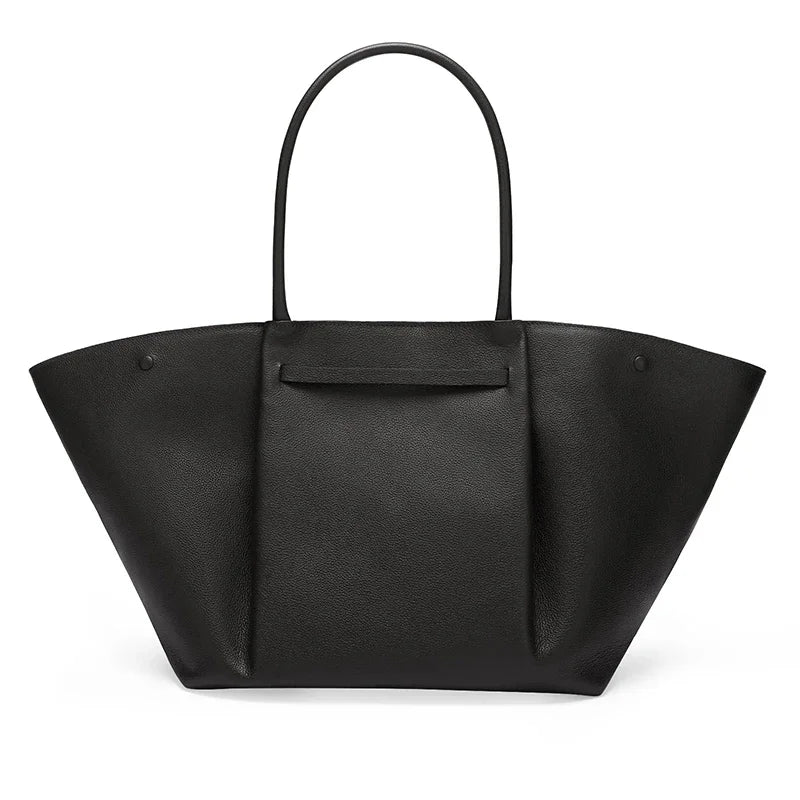 Damska torba typu tote w rozmiarze oversized, strukturalna, na ramię