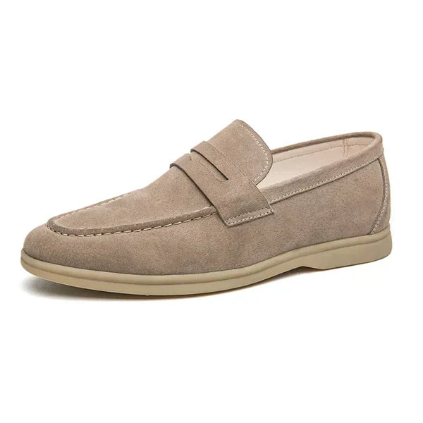 Męskie Mokasyny z Zamszu – Wygodne Buty wsuwane do Smart Casual i Formalnych Stylizacji