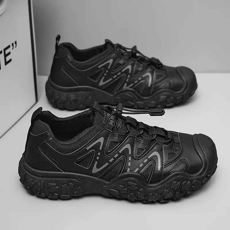 Męskie ortopedyczne sneakersy z grubą podeszwą, oddychające, letnie, komfortowe, wspierające, z przyczepną podeszwą