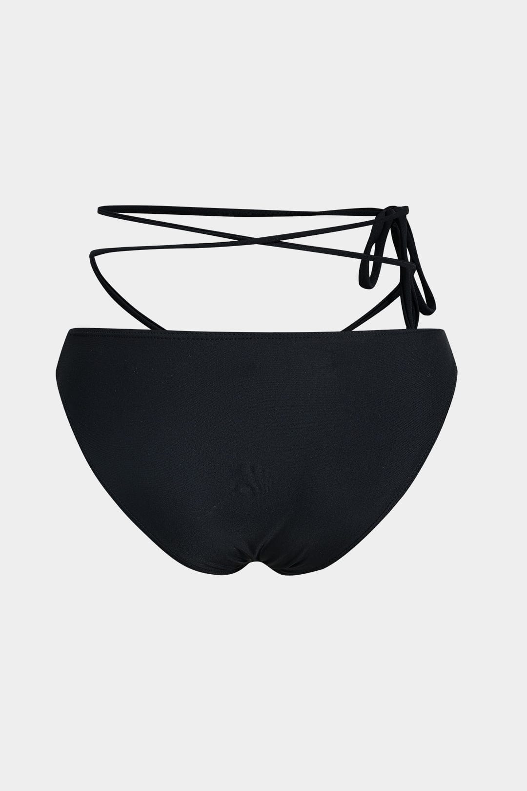 Kobiece bikini bandeau z wiązaniem, trzyczęściowy zestaw plażowy