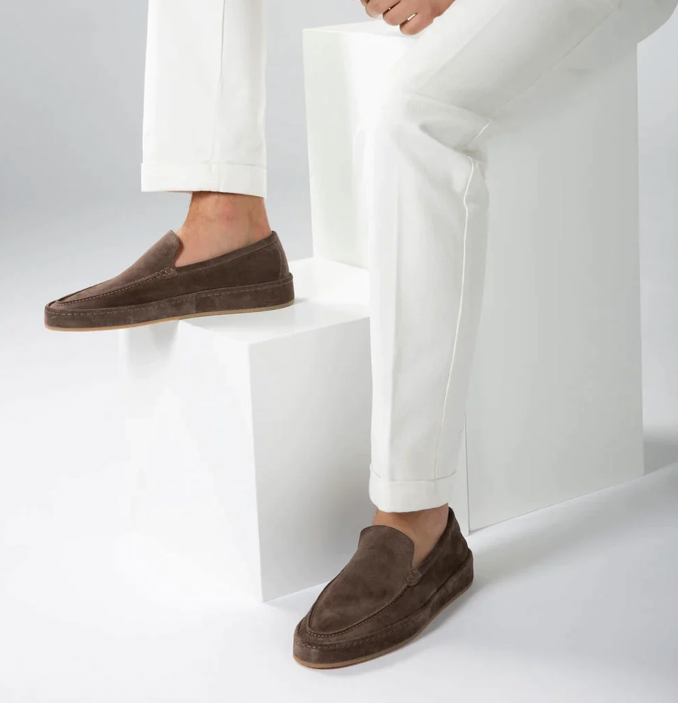 Męskie Eleganckie Mokasyny – Wygodne Buty Wsuwane z Miękką Wyściółką Stylowe Smart Casual Codzienne Buty