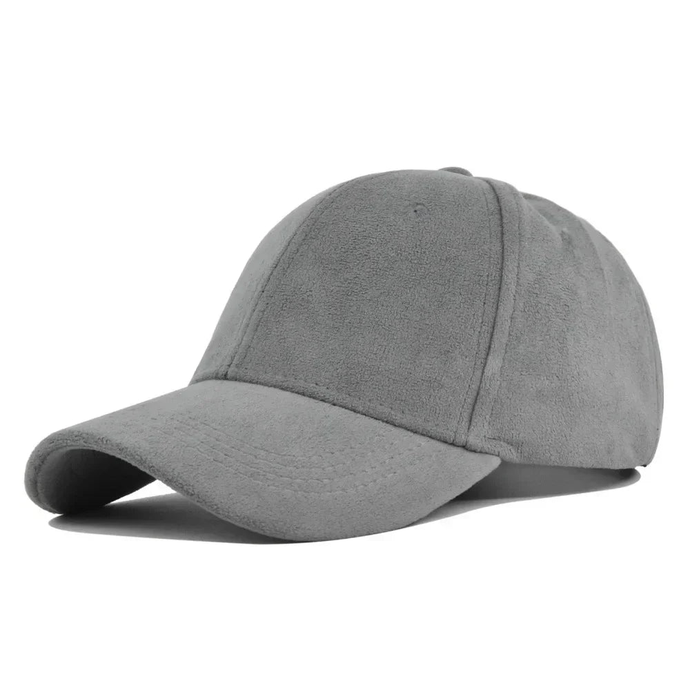 Montero Suede Retro Baseball Snapback – Regulowany unisex czapka streetwear
