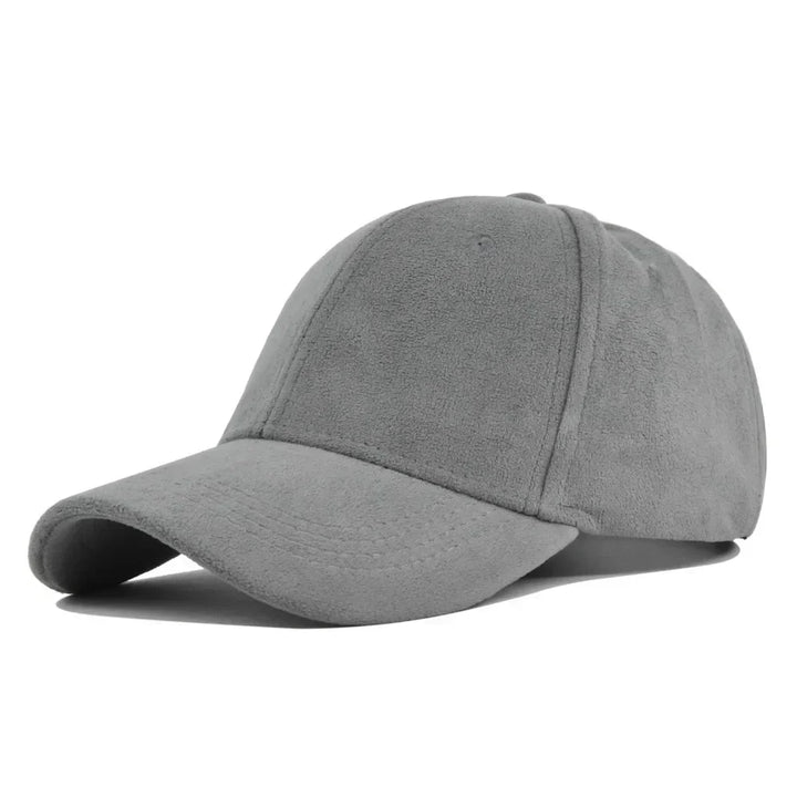 Montero Suede Retro Baseball Snapback – Regulowany unisex czapka streetwear