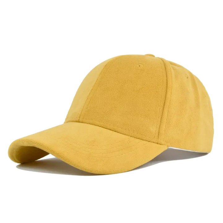 Montero Suede Retro Baseball Snapback – Regulowany unisex czapka streetwear