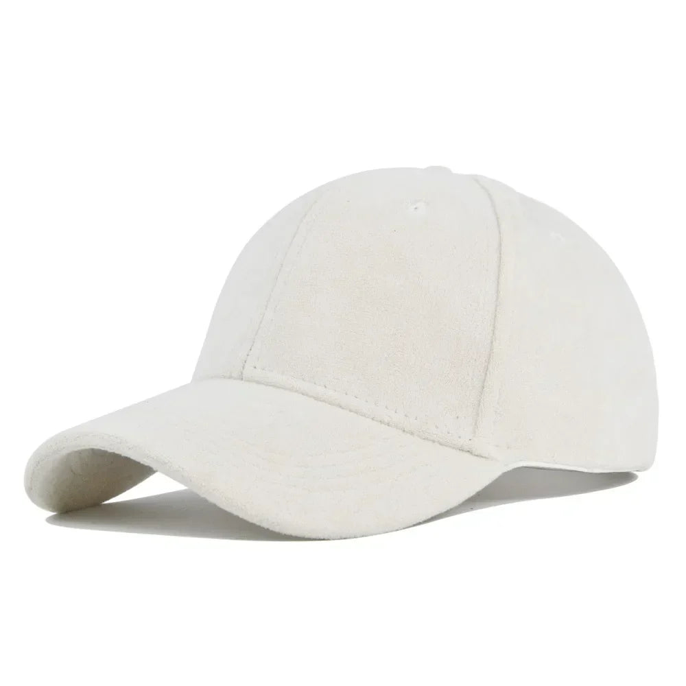 Montero Suede Retro Baseball Snapback – Regulowany unisex czapka streetwear