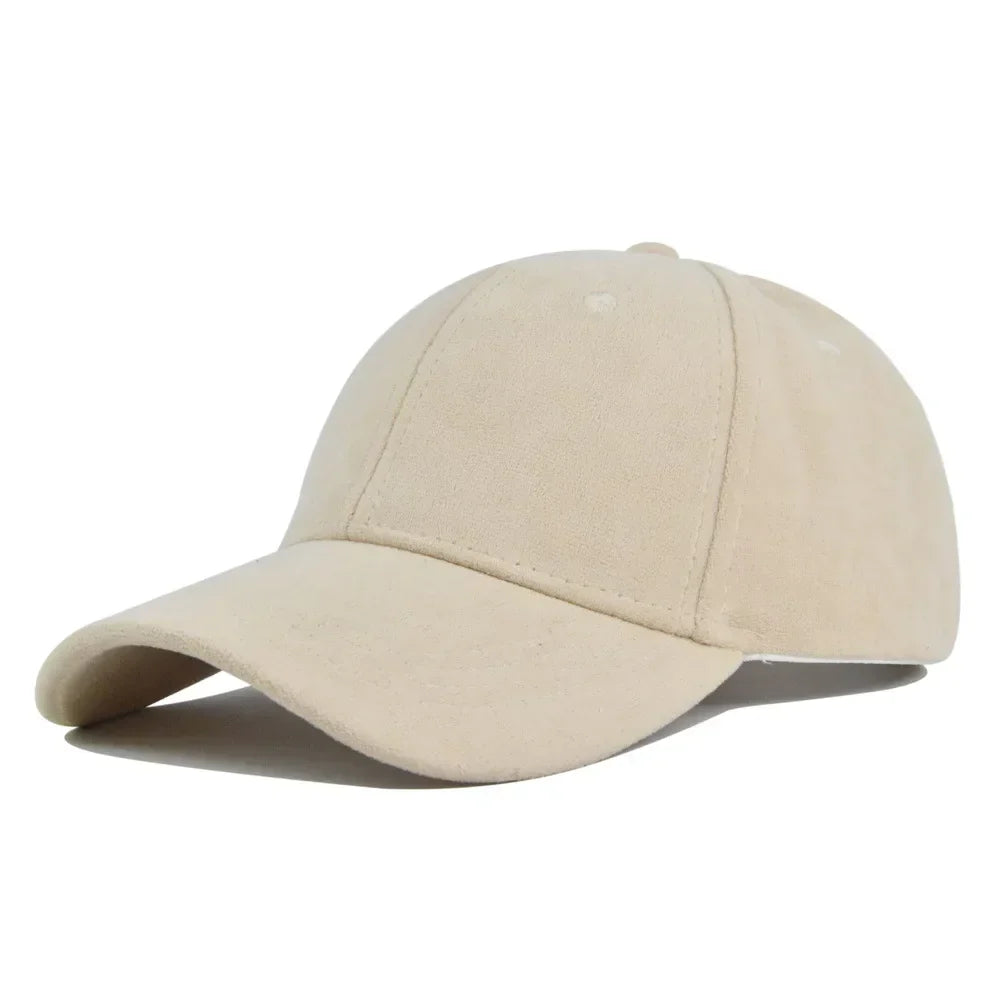 Montero Suede Retro Baseball Snapback – Regulowany unisex czapka streetwear