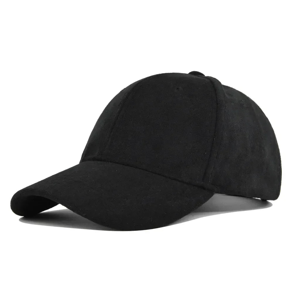 Montero Suede Retro Baseball Snapback – Regulowany unisex czapka streetwear