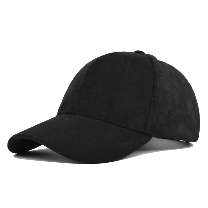 Montero Suede Retro Baseball Snapback – Regulowany unisex czapka streetwear