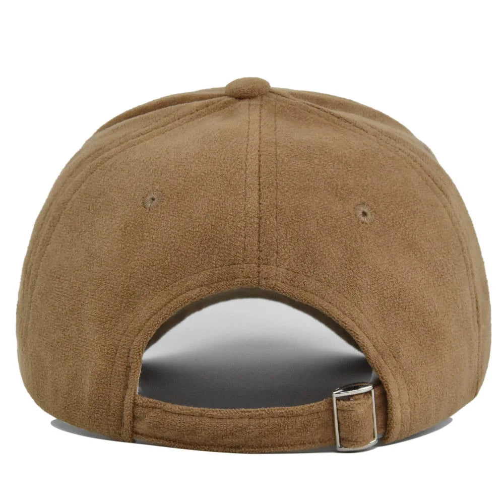 Montero Suede Retro Baseball Snapback – Regulowany unisex czapka streetwear