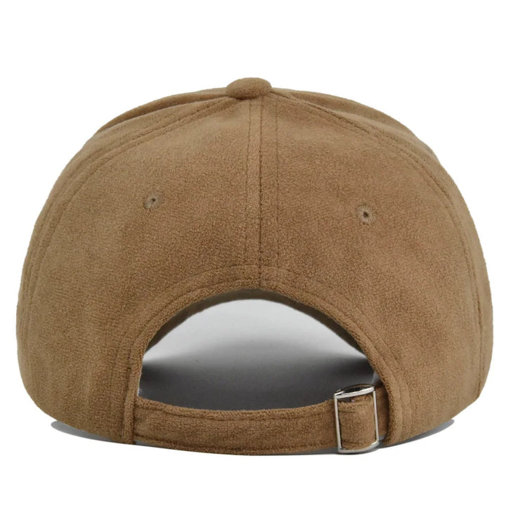 Montero Suede Retro Baseball Snapback – Regulowany unisex czapka streetwear