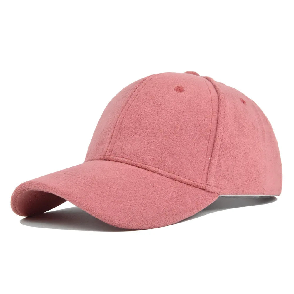 Montero Suede Retro Baseball Snapback – Regulowany unisex czapka streetwear
