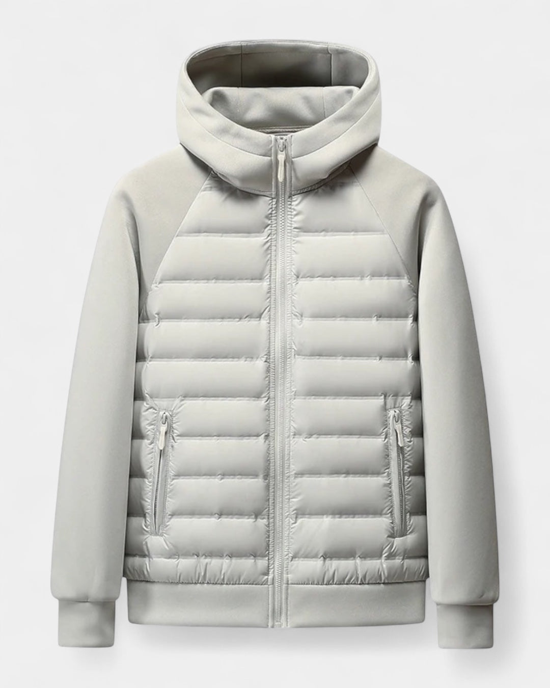 Męska hybridowa kurtka softshell z kapturem – Lekka warstwa na jesień i zimę do codziennego noszenia