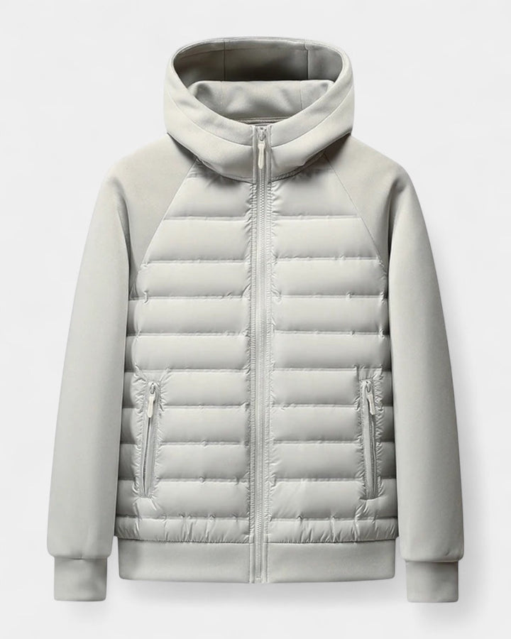 Męska hybridowa kurtka softshell z kapturem – Lekka warstwa na jesień i zimę do codziennego noszenia