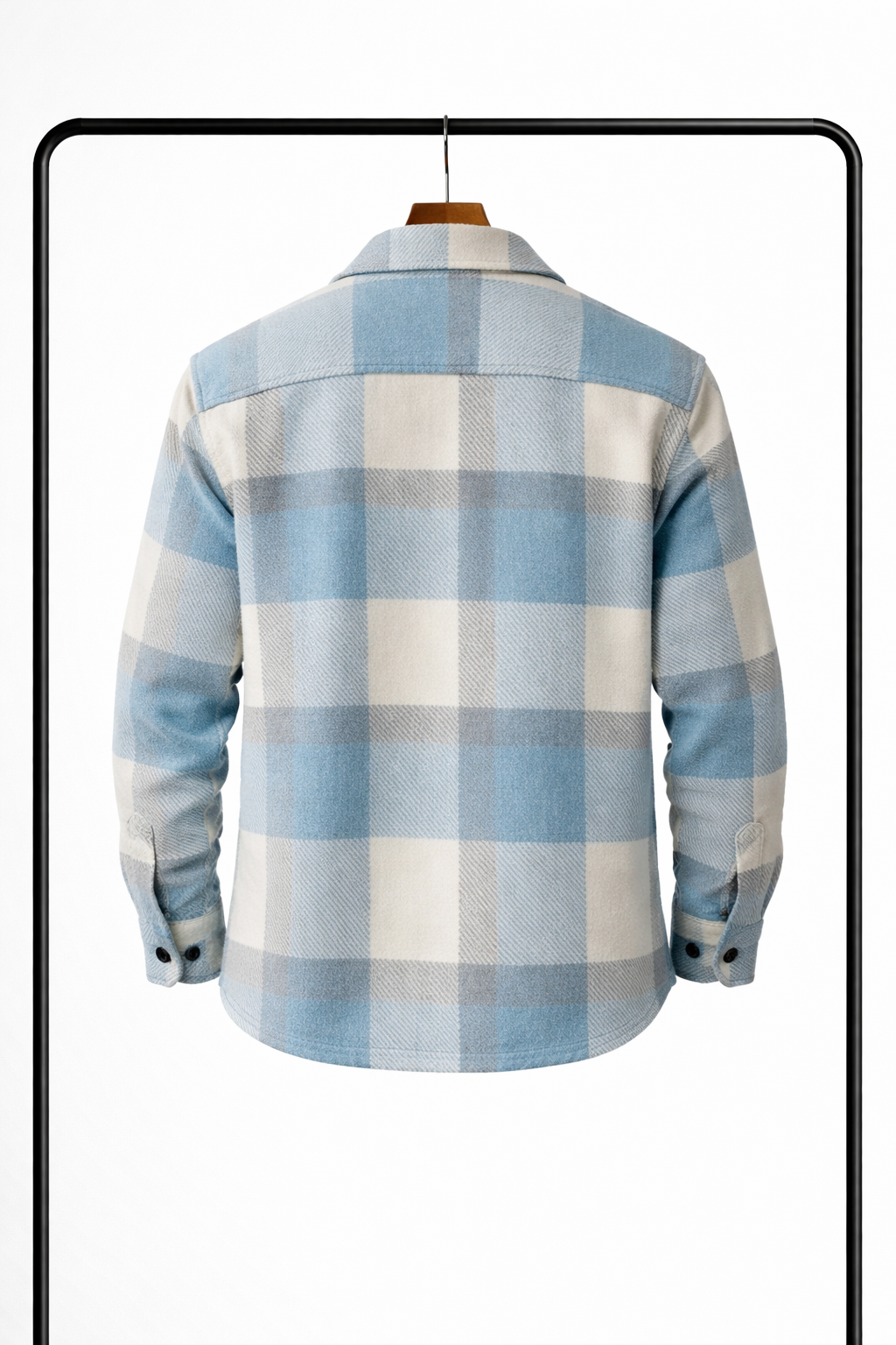 Klasyczna Koszula Overshirt w Kratę dla Mężczyzn – Ciepła, Wygodna i Wszechstronna Kurtka