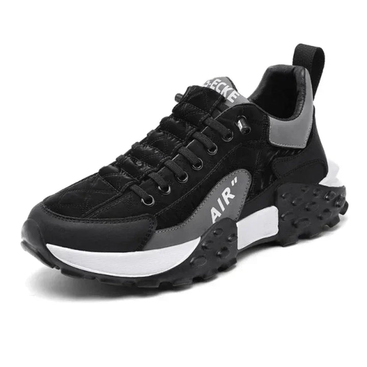 Męskie Sneakersy Chunky z Teksturowaną Podeszwą w Stylu Miejskim