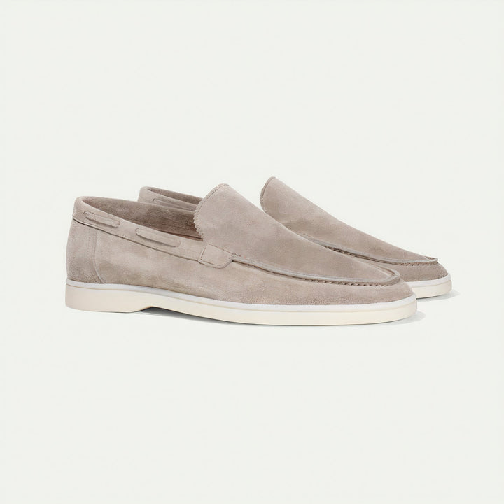 Męskie Zamszowe Mokasyny – Eleganckie, Wygodne, Klasyczne, Na Slip-On, Smart Casual, Wszechstronne Obuwie