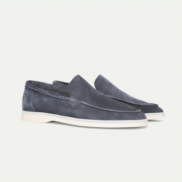 Męskie Zamszowe Mokasyny – Eleganckie, Wygodne, Klasyczne, Na Slip-On, Smart Casual, Wszechstronne Obuwie