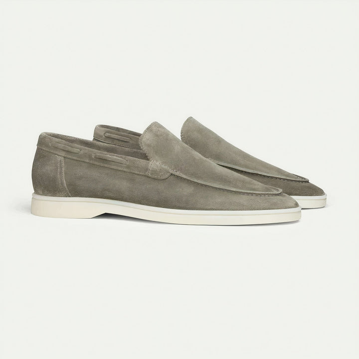 Męskie Zamszowe Mokasyny – Eleganckie, Wygodne, Klasyczne, Na Slip-On, Smart Casual, Wszechstronne Obuwie