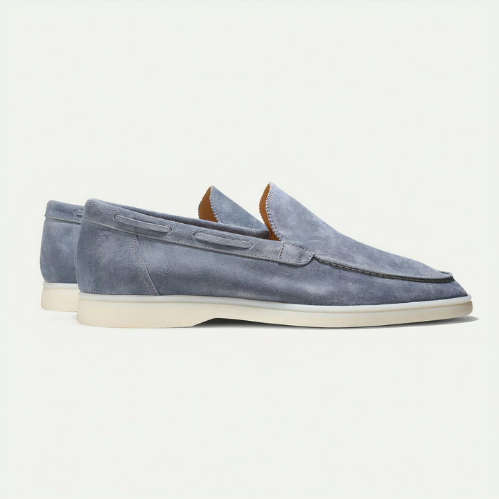 Męskie Zamszowe Mokasyny – Eleganckie, Wygodne, Klasyczne, Na Slip-On, Smart Casual, Wszechstronne Obuwie