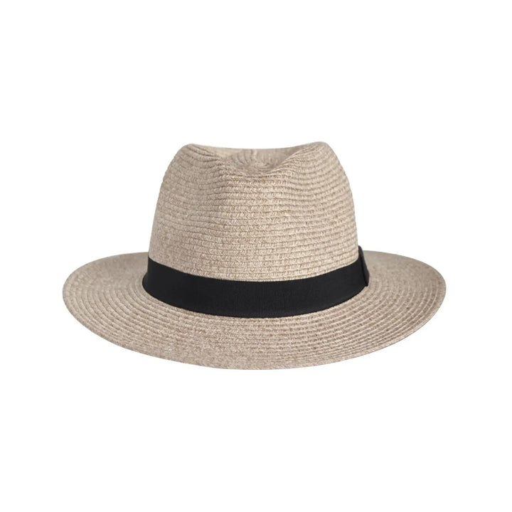 Męski Klasyczny Kapelusz Fedora z Ochroną UV i Regulowanym Rozmiarem