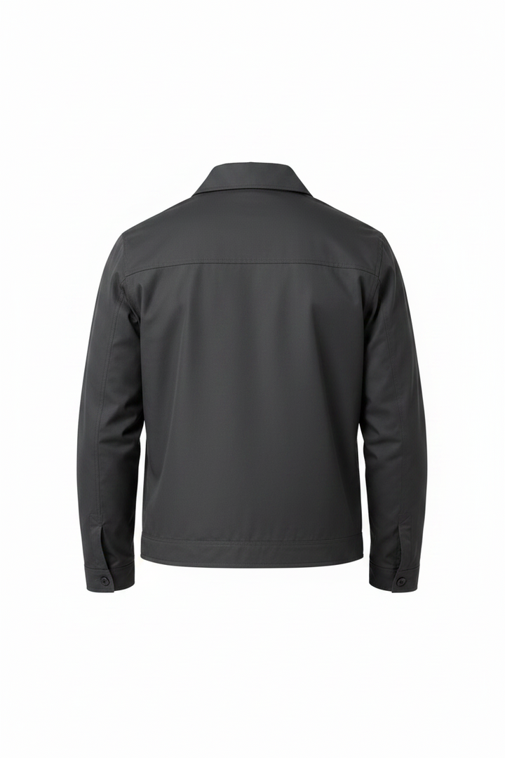 Męska kurtka Harrington z zamkiem – Lekka warstwa smart casual na wiosnę i jesień