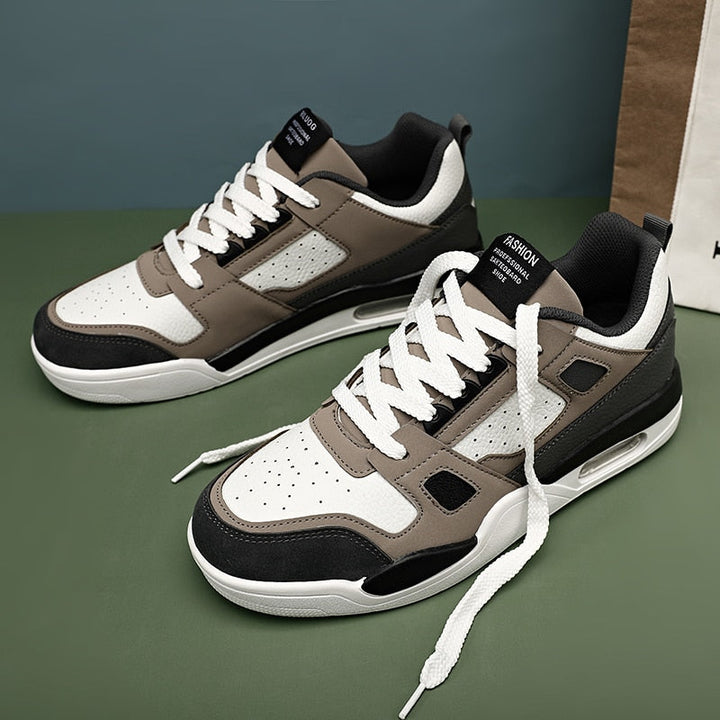 Męskie Trampki z Poduszką Powietrzną – Oddychające Chunky Sneakers do Streetwearu i Codziennych Spacerów