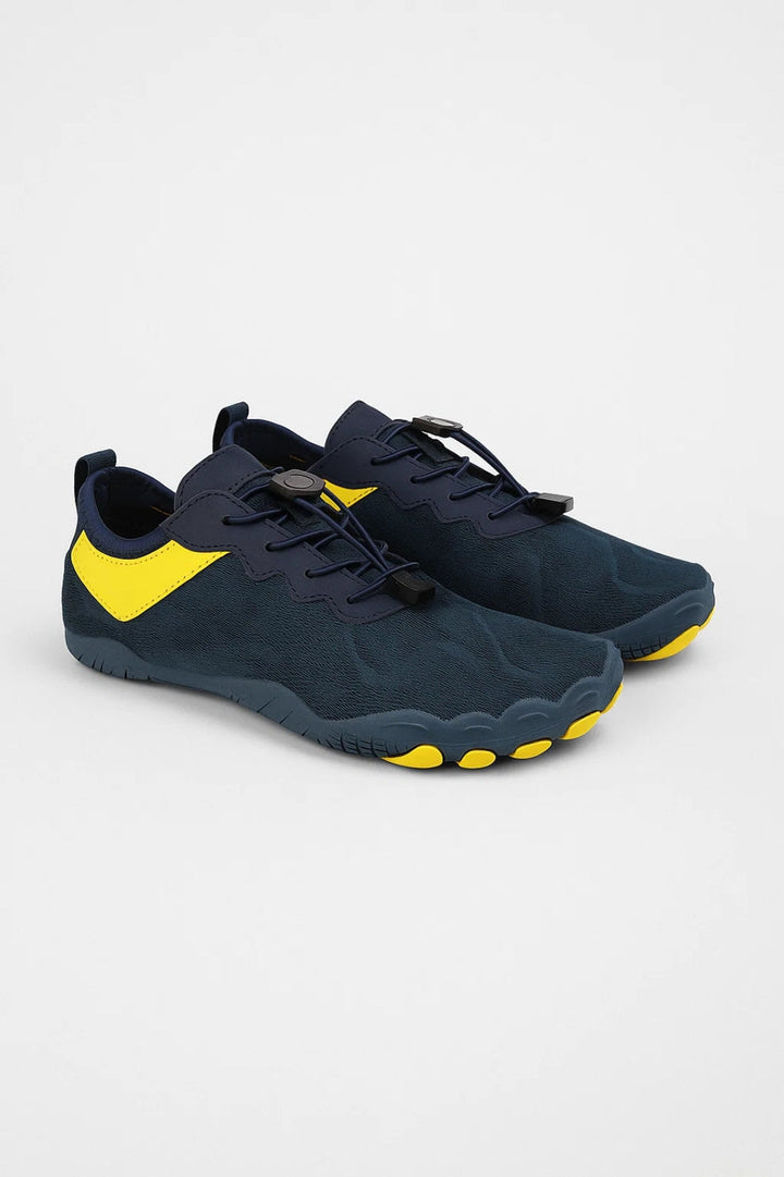 Męskie Sneakersy Barefoot z Zapięciem na Sznurówki do Chodzenia