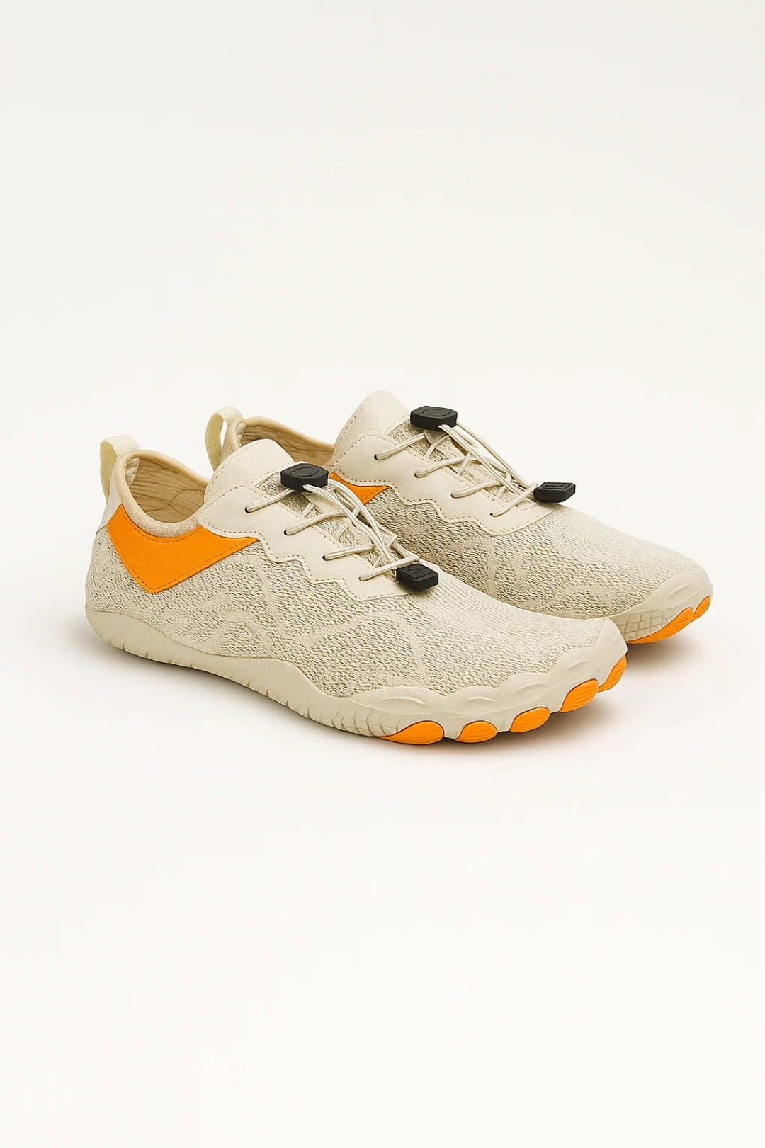 Męskie Sneakersy Barefoot z Zapięciem na Sznurówki do Chodzenia