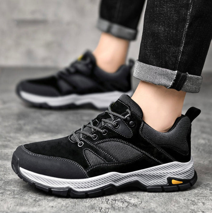 Męskie buty do chodzenia na zewnątrz z wzmocnioną przyczepnością