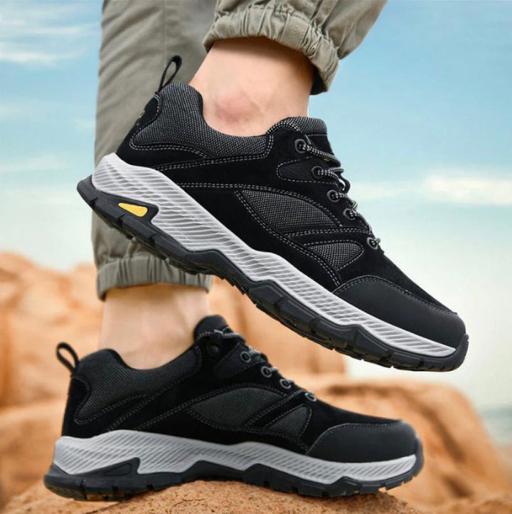 Męskie buty do chodzenia na zewnątrz z wzmocnioną przyczepnością