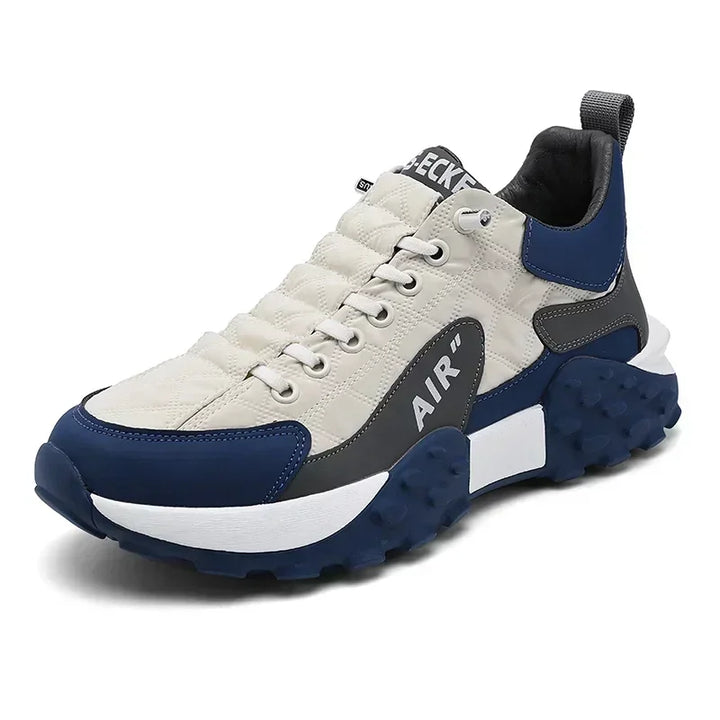Męskie Sneakersy Chunky z Teksturowaną Podeszwą w Stylu Miejskim