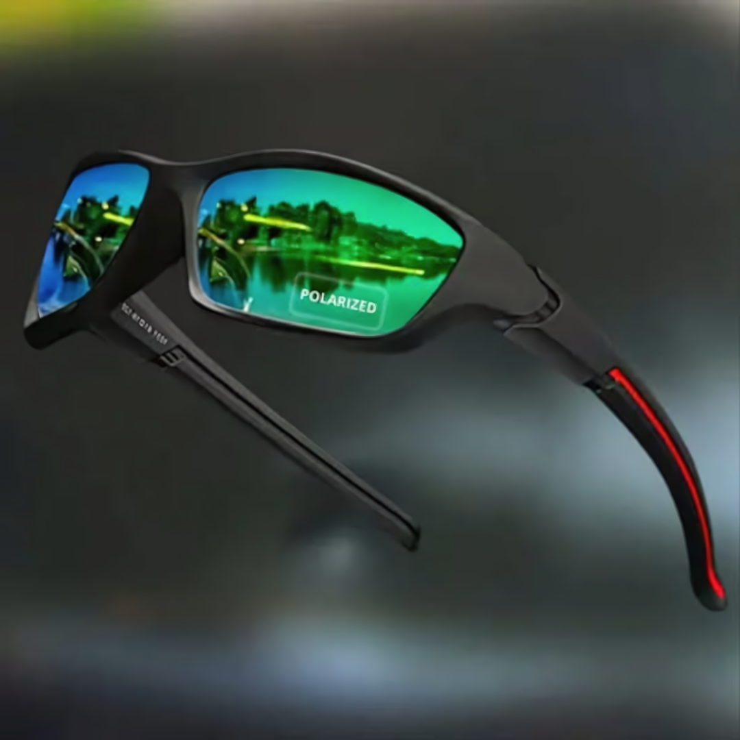 Męskie Polaryzowane Okulary Sportowe UV400 do Aktywności na Świeżym Powietrzu