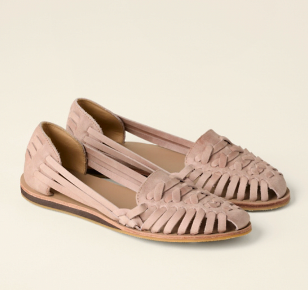 Damskie Płaskie Sandały Woven – Zamknięte Buty na Wiosnę do Codziennego Użytku i na Weekend