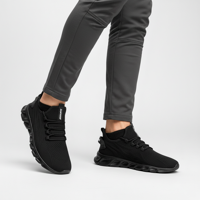 Męskie Lekkie Sneakersy z Siateczką do Codziennego Noszenia