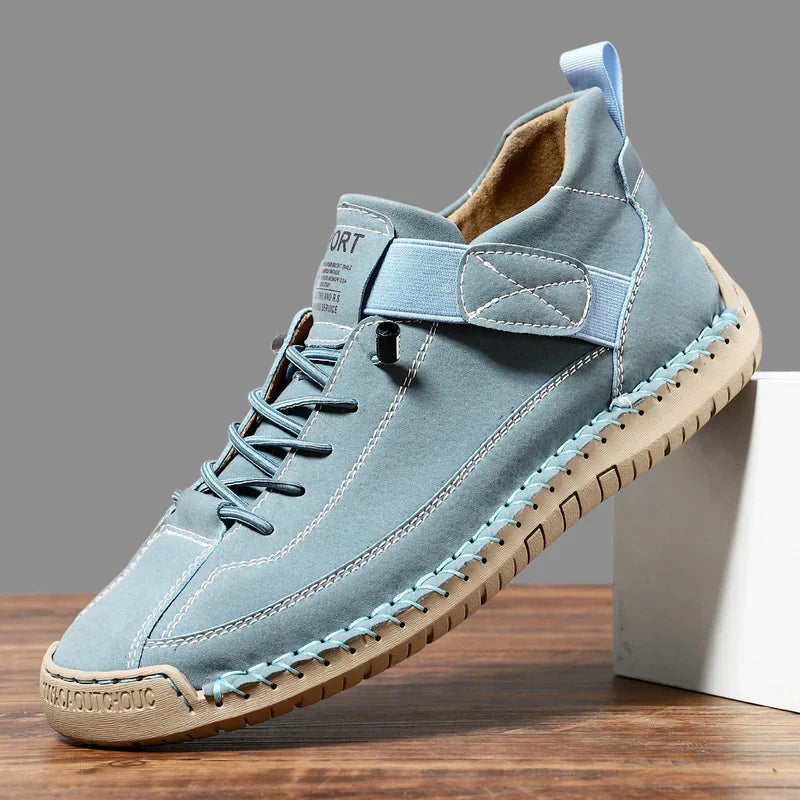 Damskie sportowe sneakersy panelowe, elastyczne buty do codziennego chodzenia