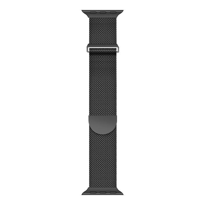 Męski Milanese pasek do Apple Watch – regulowany stalowy pasek do pracy i codziennego noszenia