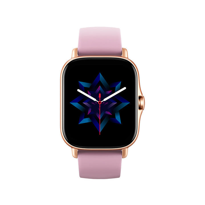 Męski zegarek smartwatch z Bluetooth do rozmów w prostokątnym kształcie z funkcją śledzenia aktywności